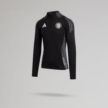 adidas Celtic 2024/25 Junior-Trainingsoberteil in Schwarz