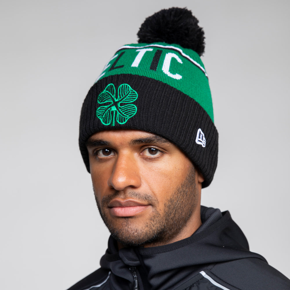 Celtic New Era Sport Knit Pom Beanie