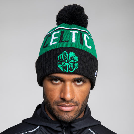 Celtic New Era Sport Strickmütze mit Bommel