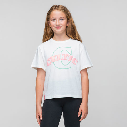 Celtic – Weißes Junior-T-Shirt