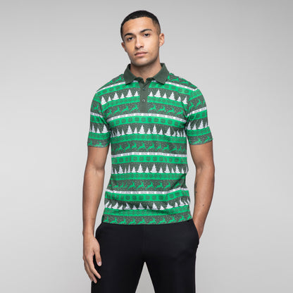 Keltisches Weihnachts-Poloshirt für Erwachsene