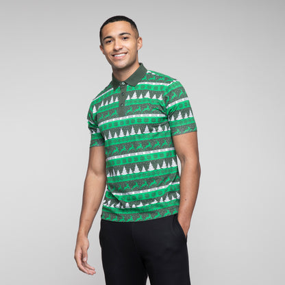 Keltisches Weihnachts-Poloshirt für Erwachsene