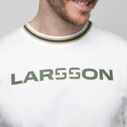 Celtic – Henrik Larsson – T-Shirt mit weißem Text