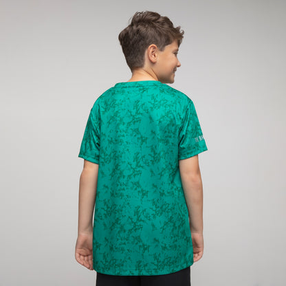 Celtic Junior Green Print T-Shirt