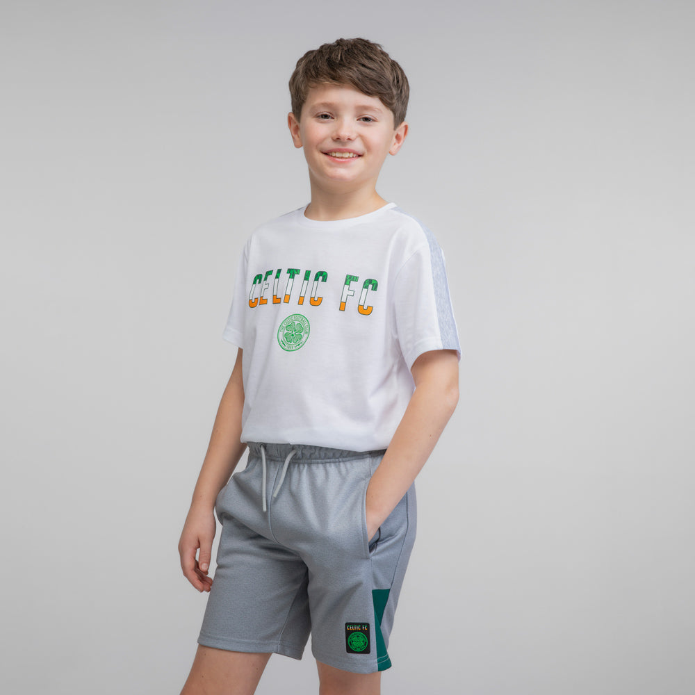 Celtic Junior-Shorts mit Wappen