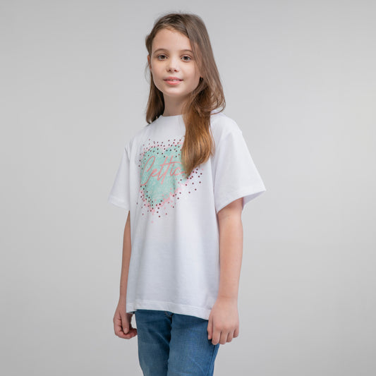 Celtic Junior T-Shirt mit Herz-Print