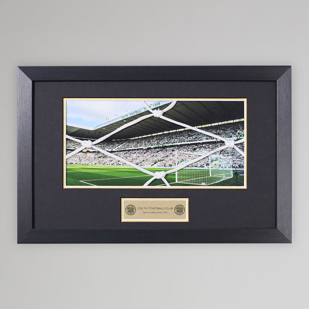 Celtic Goal Net Framed Print