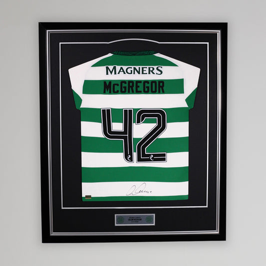 Celtic 24/25 Callum McGregor Framed Signed Shirt