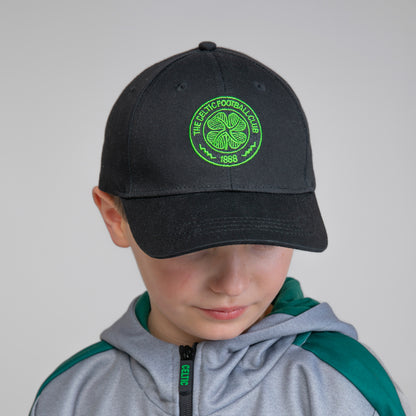 Celtic Junior Schwarze Kappe