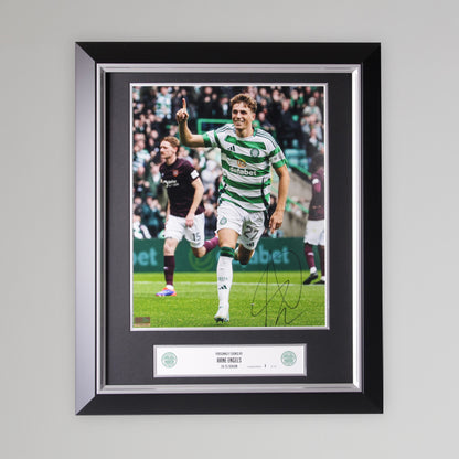 Celtic 24/25 Arne Engels v Hearts Signed Print