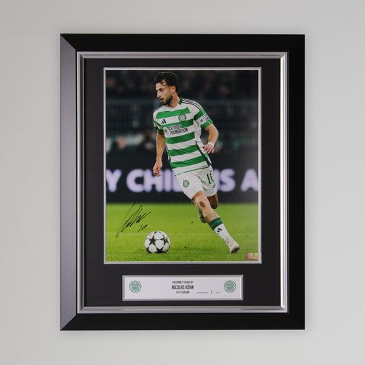 Celtic 24/25 Nicolas Kuhn Signed Print