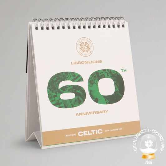 Celtic Official 2027 Lisbon Lions Desk Calendar