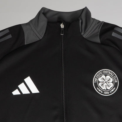 adidas Celtic 2024/25 Junior Black Track Jacket