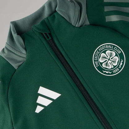 adidas Celtic 2024/25 Junior Green Track Jacket