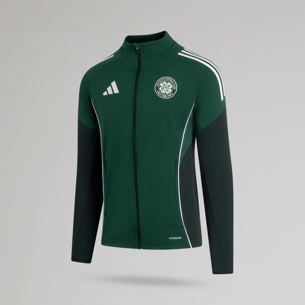adidas Celtic 2025/26 Dark Green Track Jacket