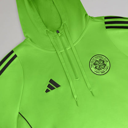 adidas Celtic 2025/26 Green and Black Training Hoodie