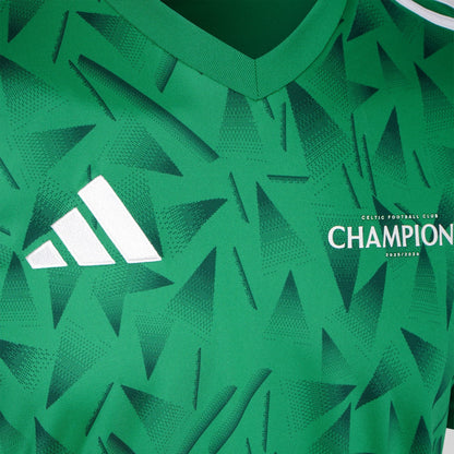 adidas Celtic 2025/26 Junior Champions Green Jersey