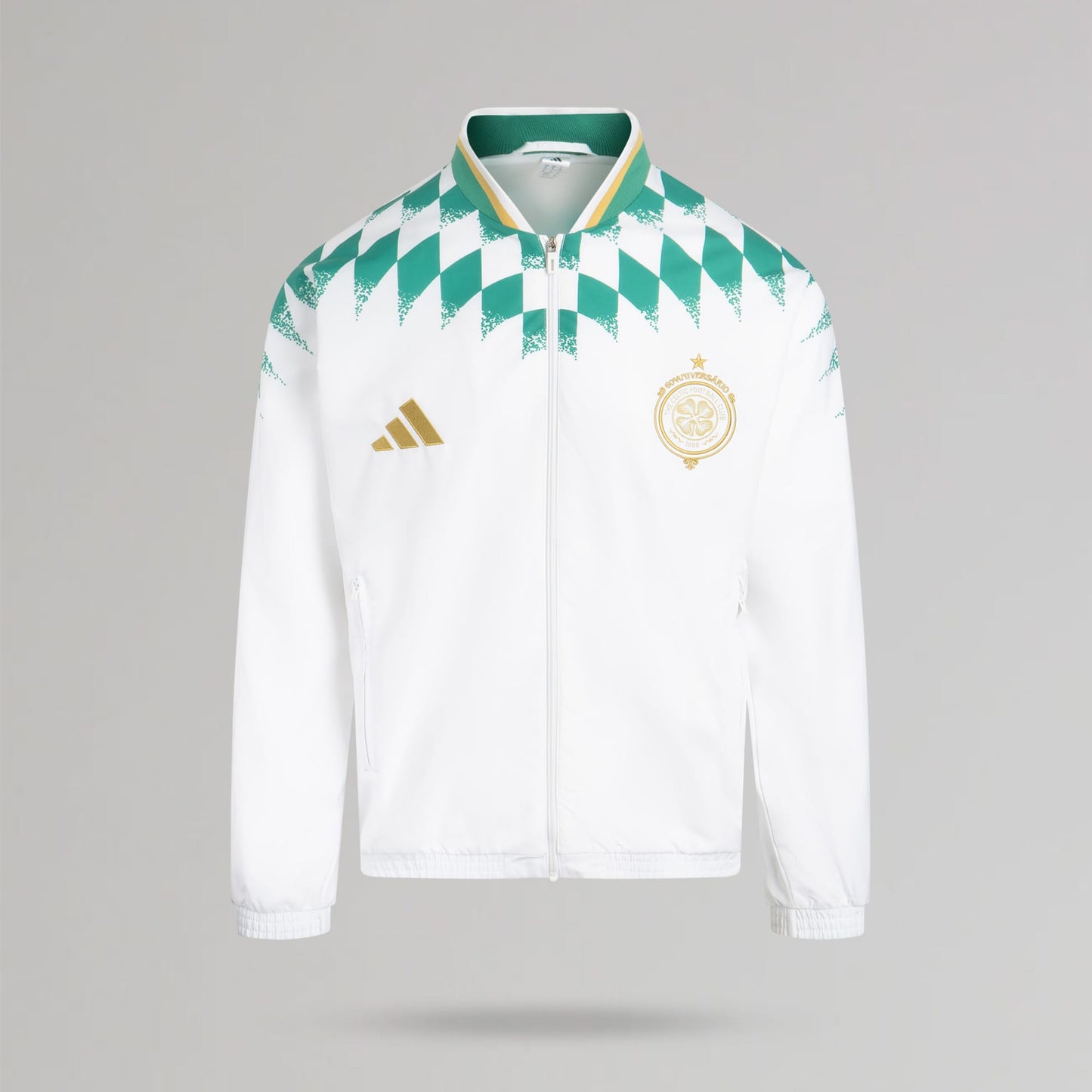 adidas Celtic 2026/27 Stadium Pack White Track Jacket