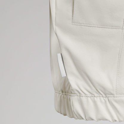 adidas Celtic Golf Beyond Twistweave Full Zip White & Beige Windbreaker