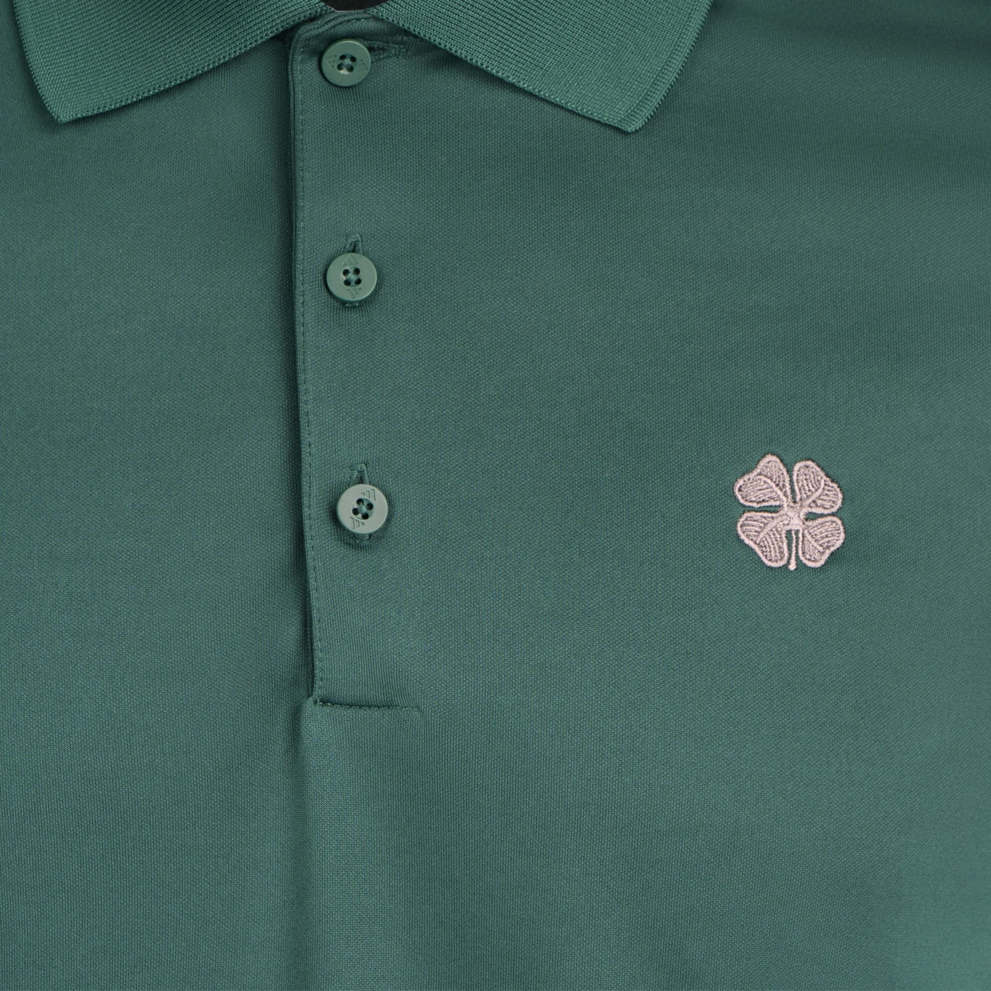 adidas Celtic Golf Core Performance Dark Green Polo Shirt