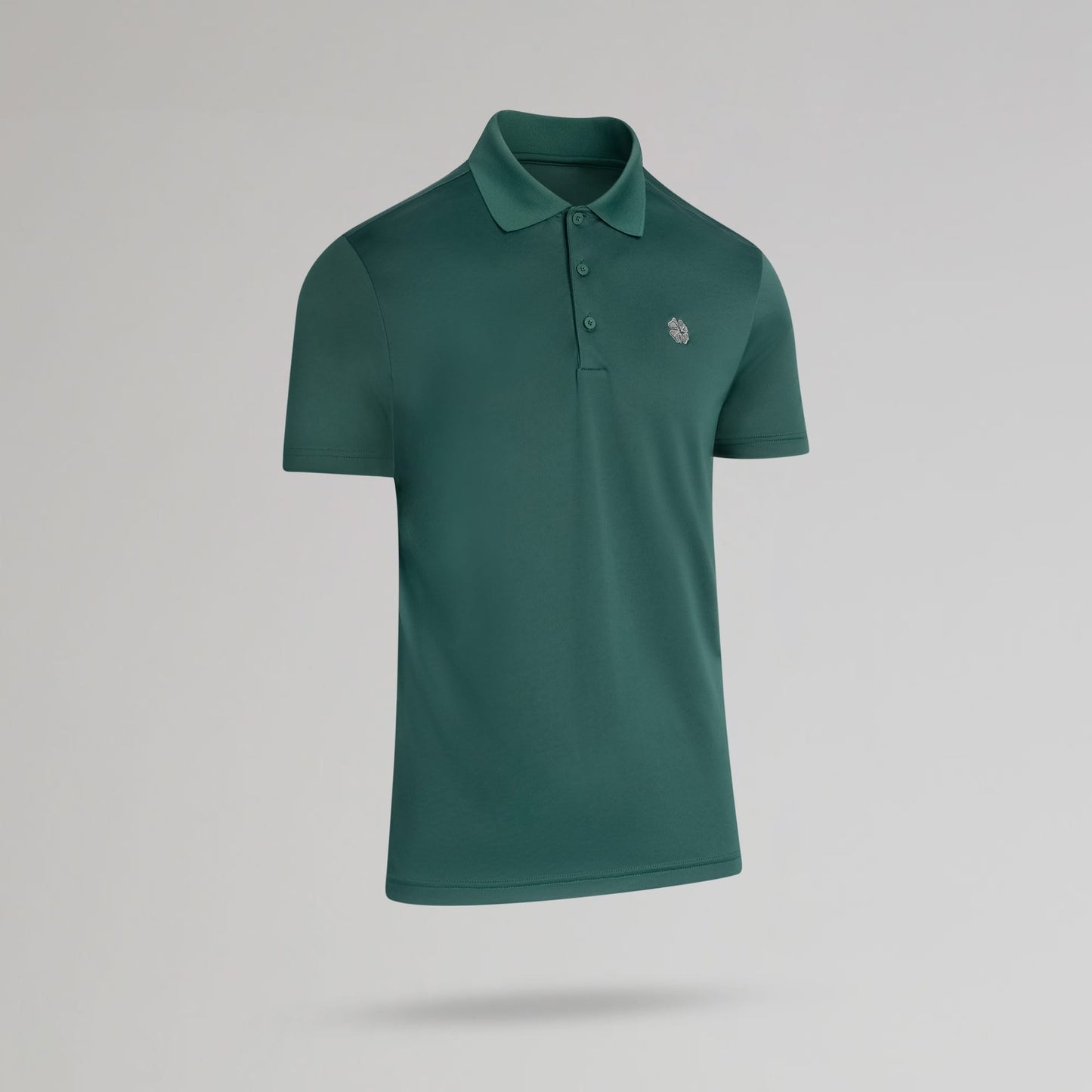 adidas Celtic Golf Core Performance Dark Green Polo Shirt