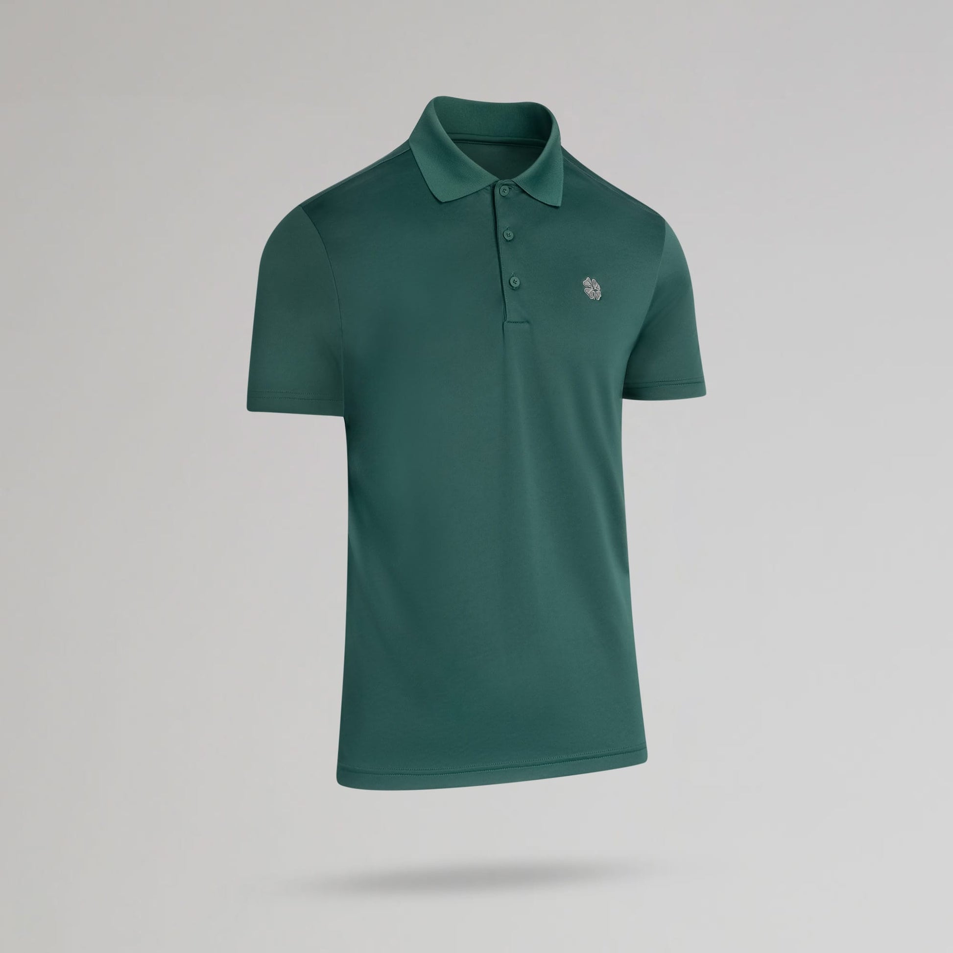 adidas Celtic Golf Core Performance Dark Green Polo Shirt