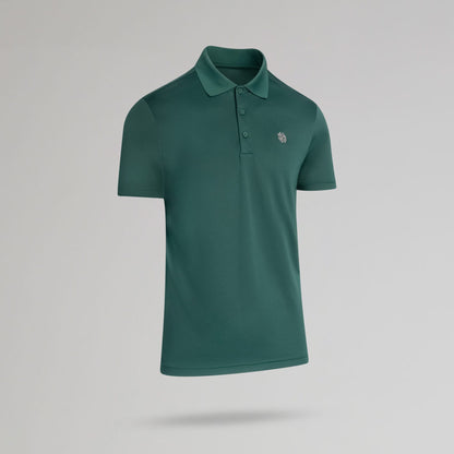 adidas Celtic Golf Core Performance Dark Green Polo Shirt