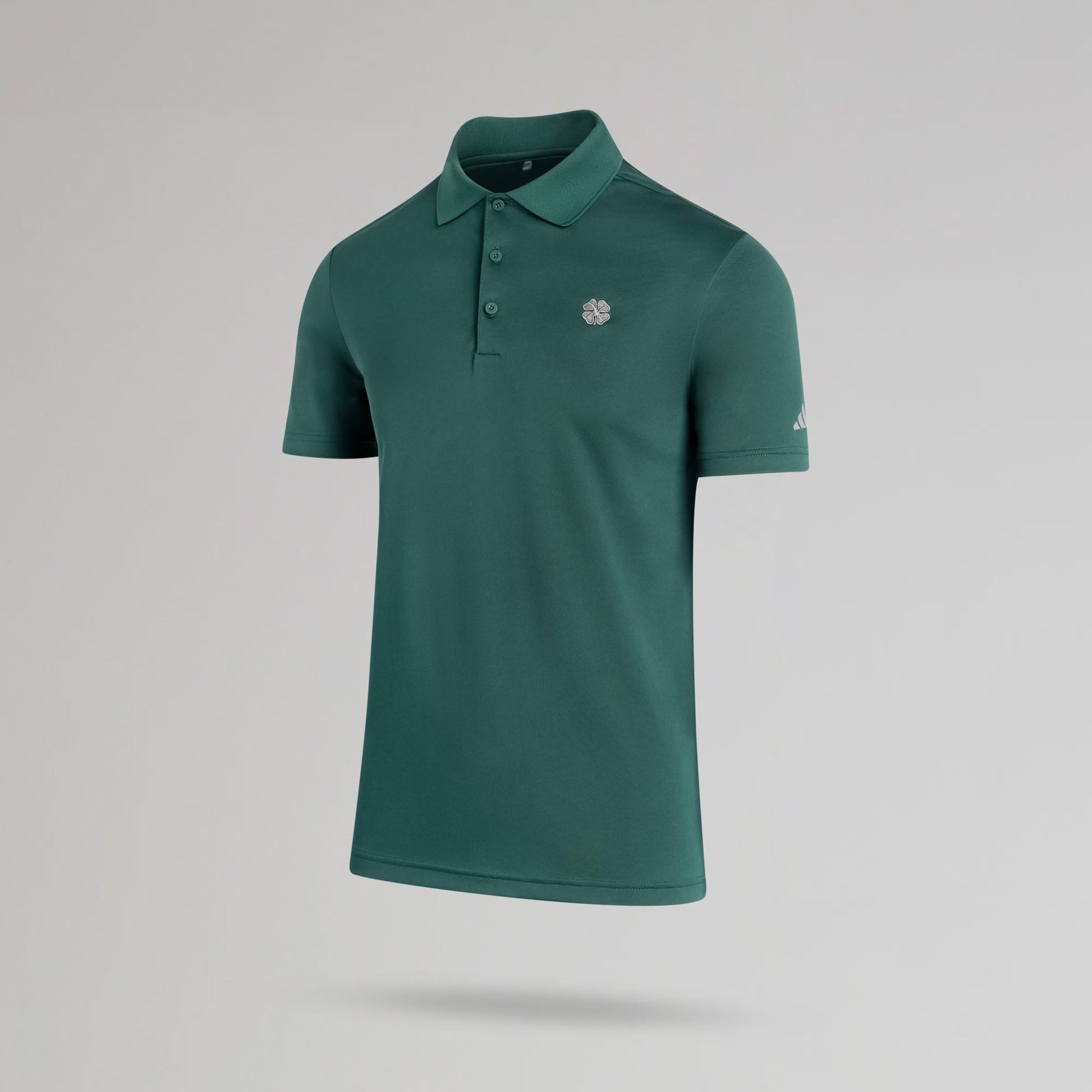 adidas Celtic Golf Core Performance Dark Green Polo Shirt
