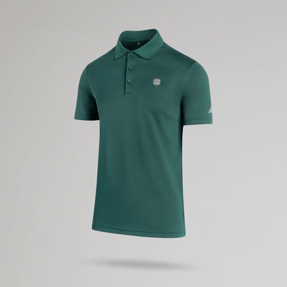 adidas Celtic Golf Core Performance Dark Green Polo Shirt