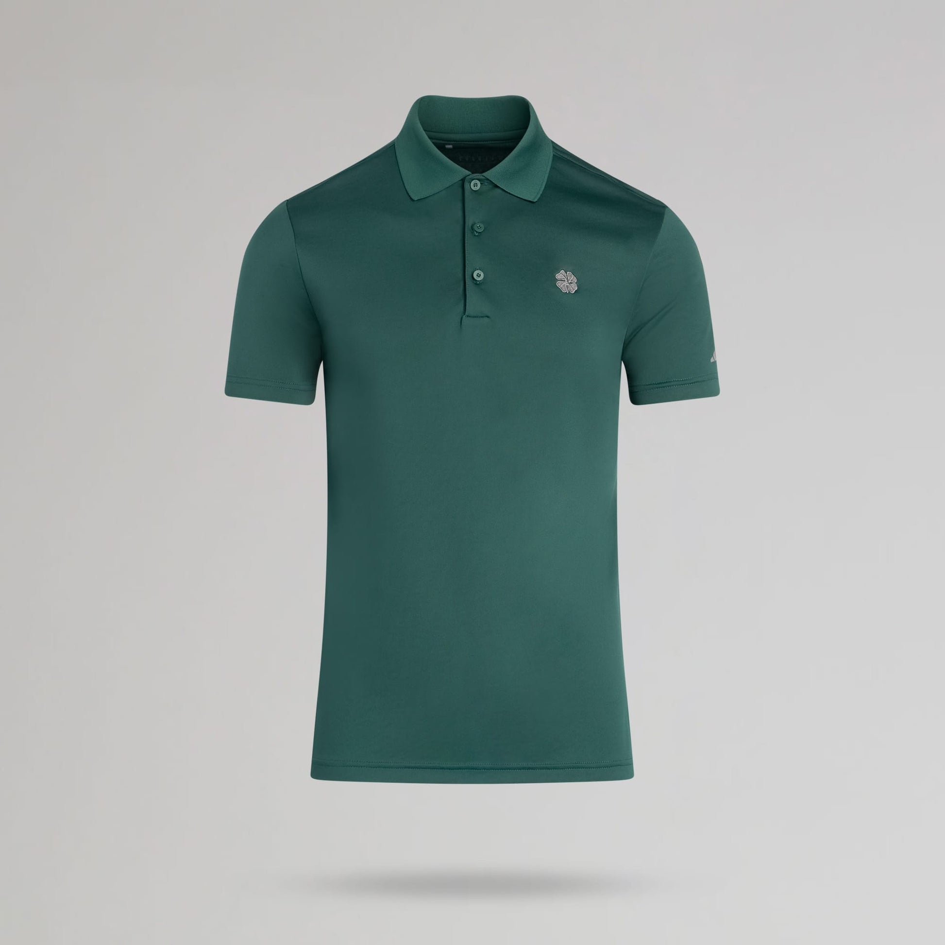 adidas Celtic Golf Core Performance Dark Green Polo Shirt