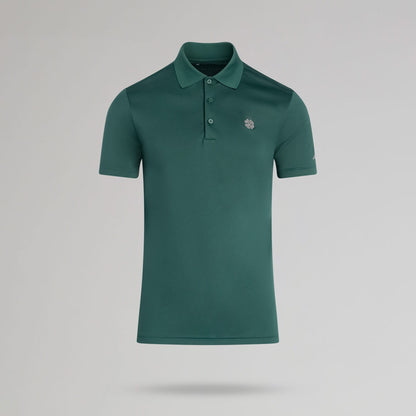 adidas Celtic Golf Core Performance Dark Green Polo Shirt