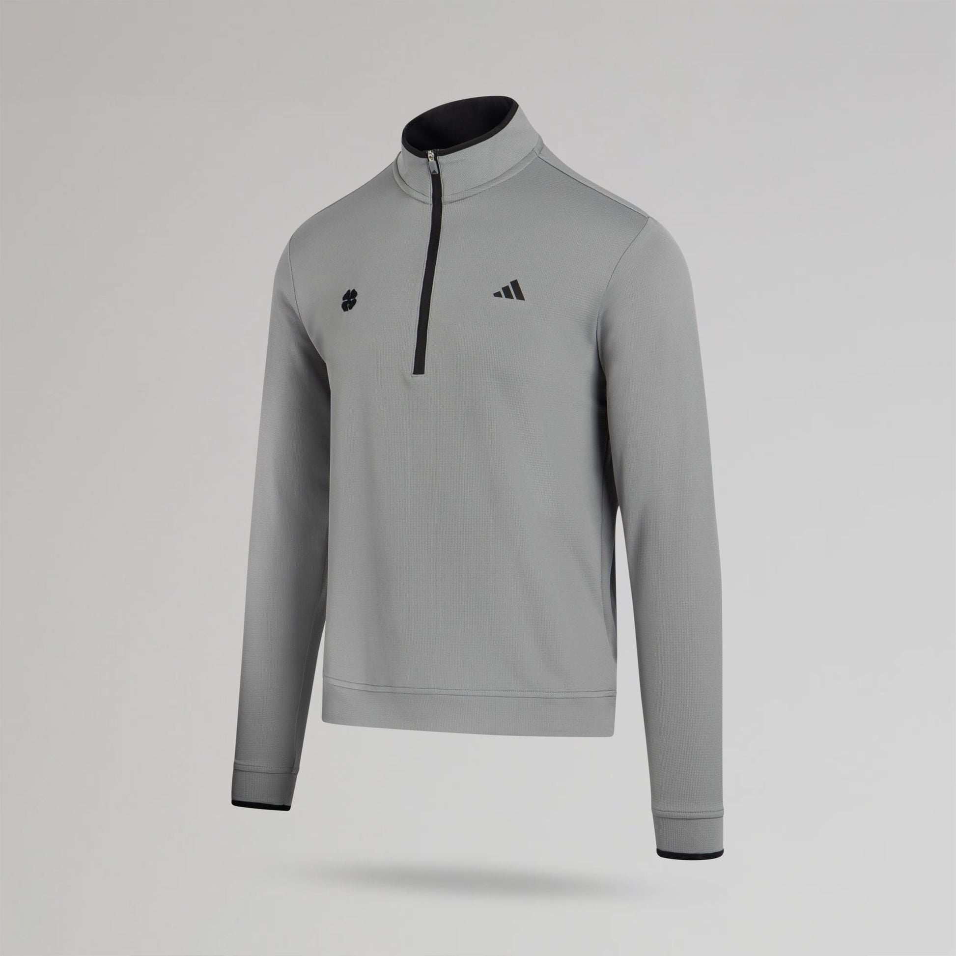 adidas Celtic Golf Lightweight Half-Zip Grey Top