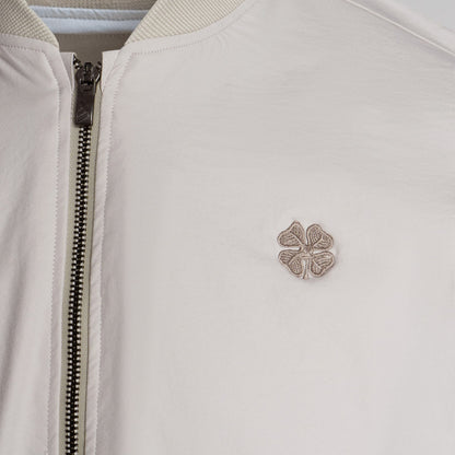 adidas Celtic Golf Ultimate 365+ Full Zip Beige Jacket