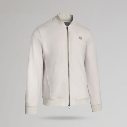 adidas Celtic Golf Ultimate 365+ Full Zip Beige Jacket