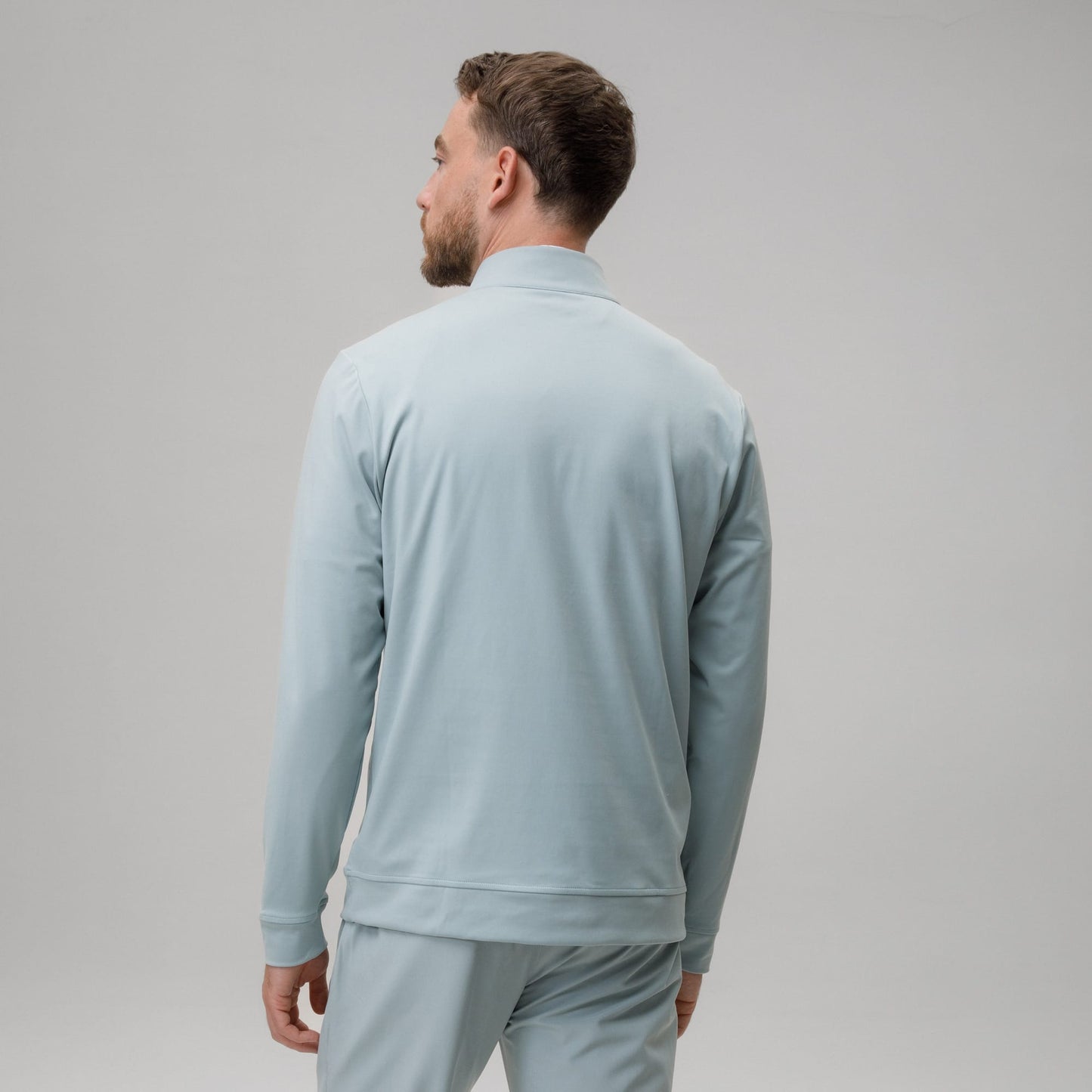 adidas Celtic Golf Ultimate 65 Classic Light Green Quarter Zip