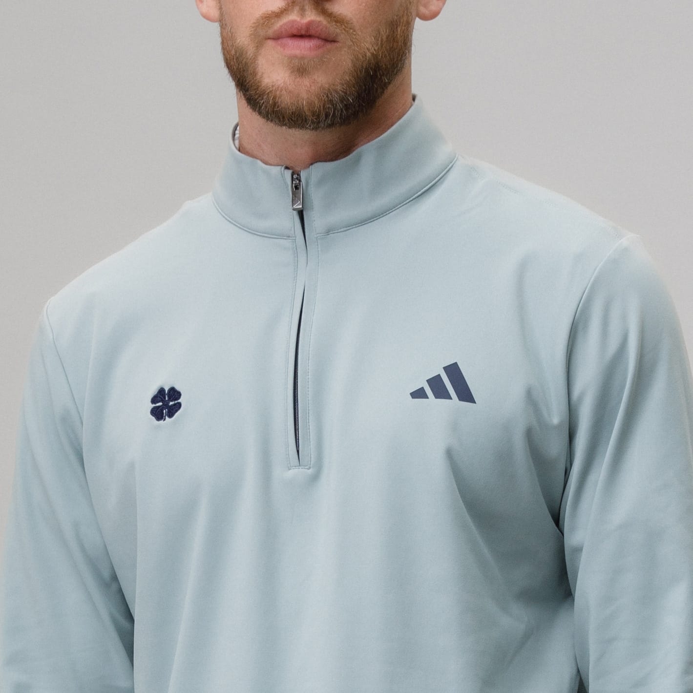adidas Celtic Golf Ultimate 65 Classic Light Green Quarter Zip