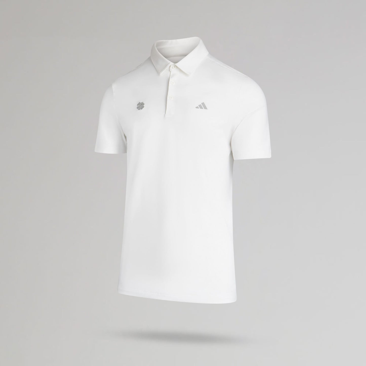 adidas Celtic Golf Ultimate365 Solid White Polo Shirt