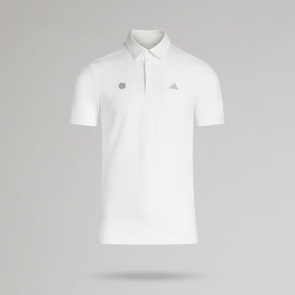adidas Celtic Golf Ultimate365 Solid White Polo Shirt