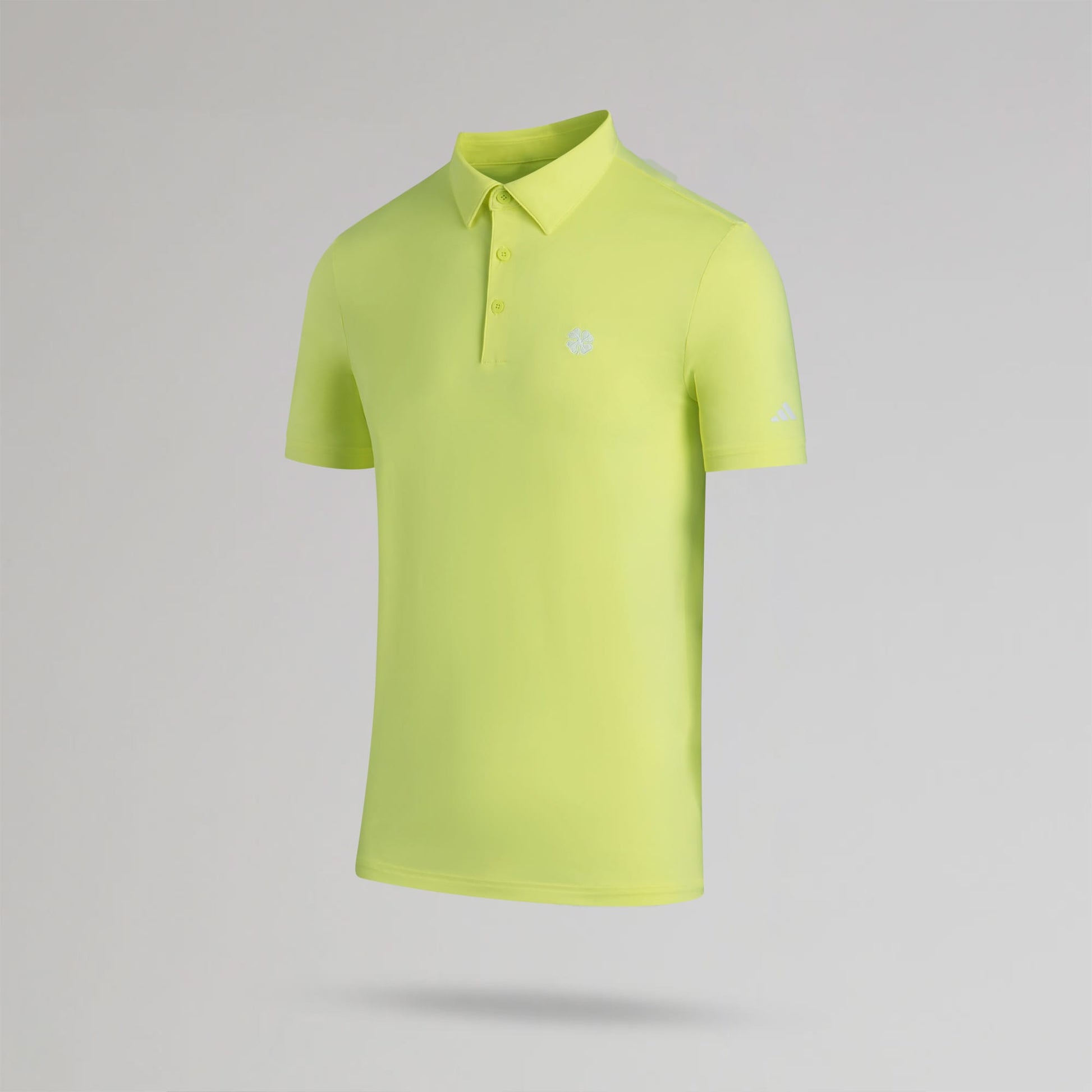 adidas Celtic Golf Ultimate365 Solid Yellow Polo Shirt