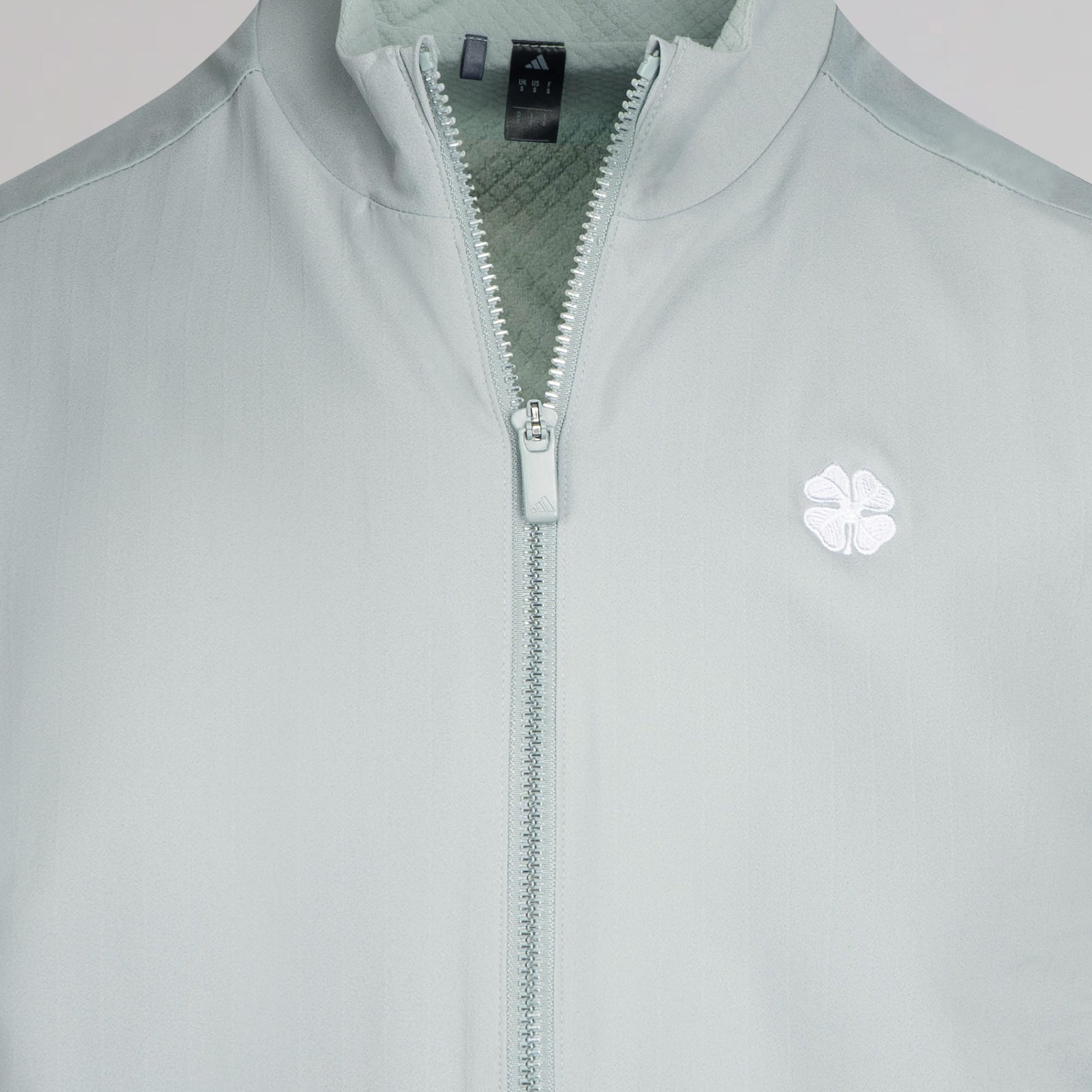 adidas Celtic Golf Ultimate365 Tour Full Zip Light Green Vest