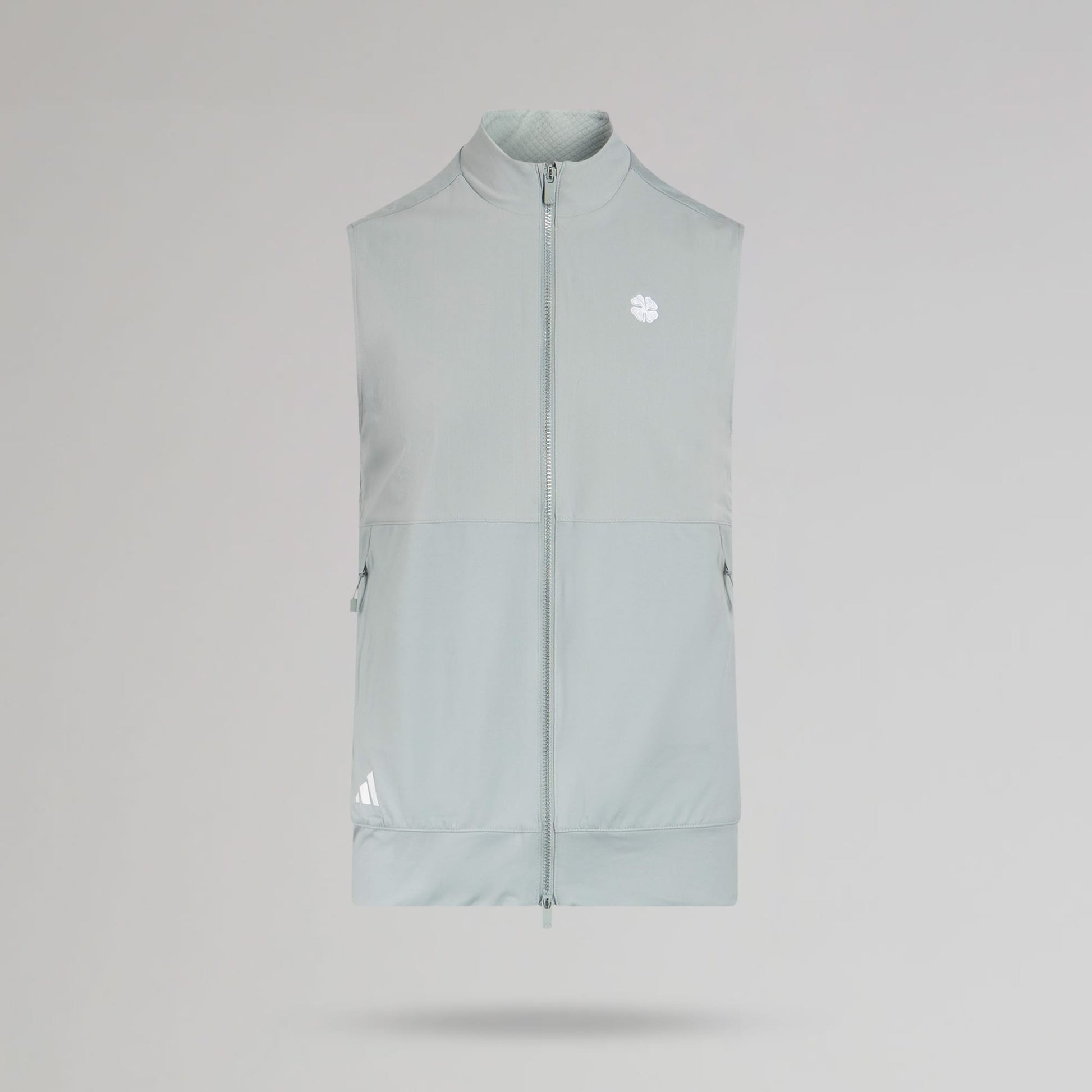 adidas Celtic Golf Ultimate365 Tour Full Zip Light Green Vest