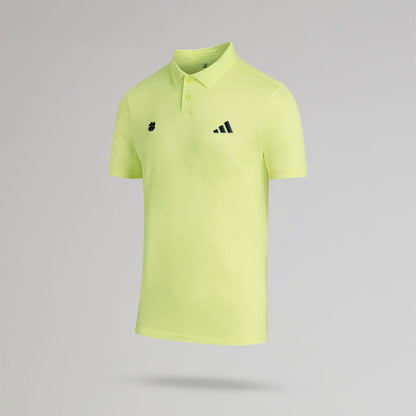 adidas Celtic Golf Ultimate365 Tour Seamless Yellow Polo Shirt