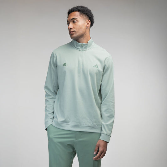 adidas Celtic Green Clover Quarter Zip
