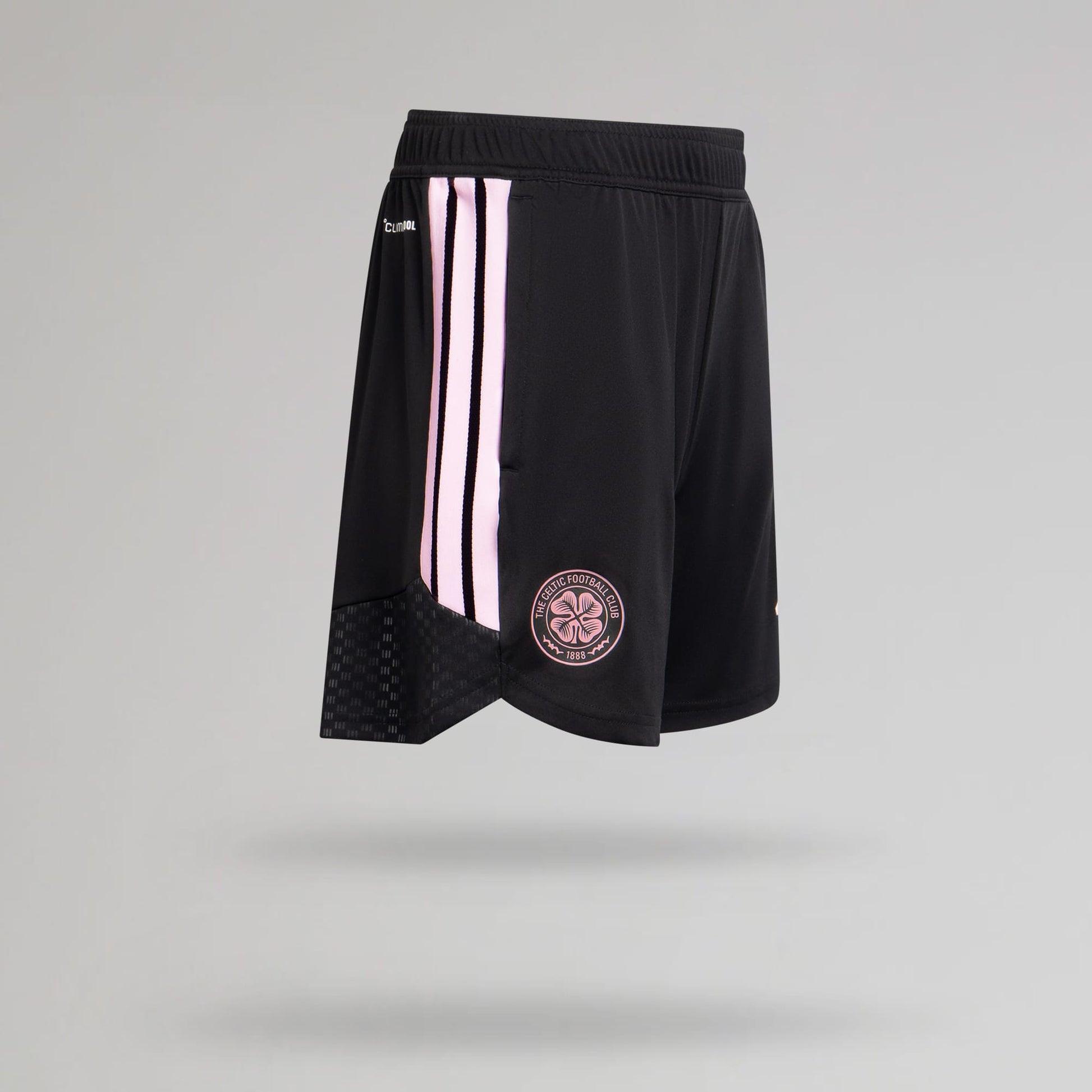 adidas Celtic Junior 2026/27 Black and Pink Training Shorts