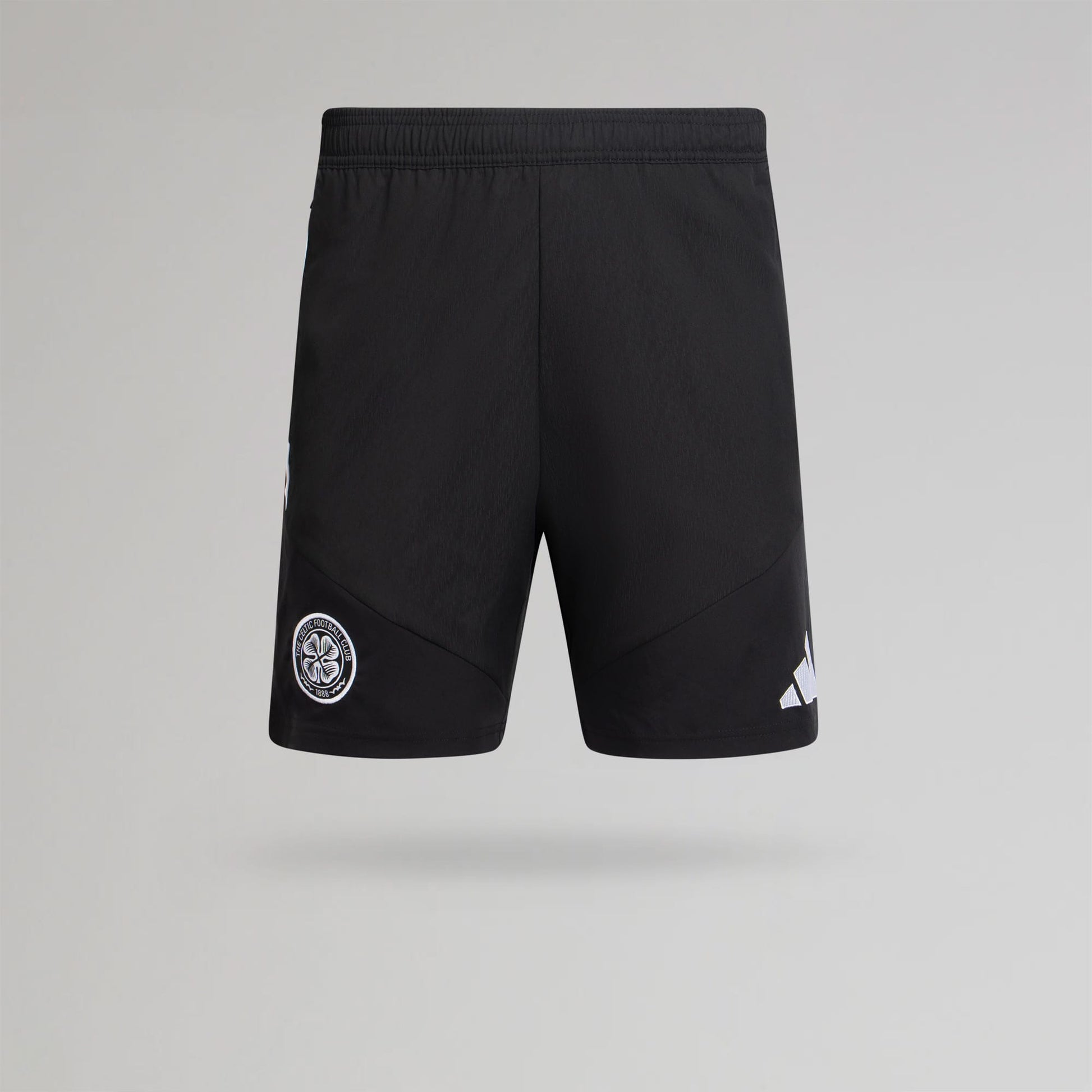 adidas Celtic Junior 2026/27 Black Downtime Shorts