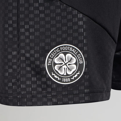 adidas Celtic Junior 2026/27 Black Training Shorts