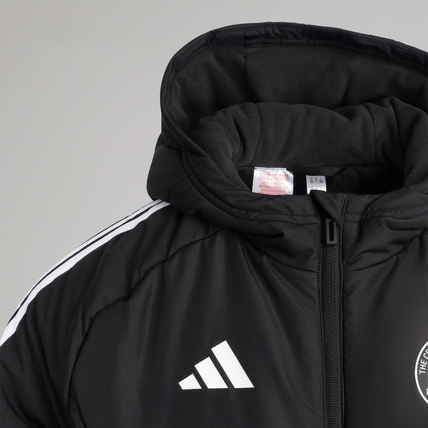 adidas Celtic Junior 2026/27 Black Winter Jacket