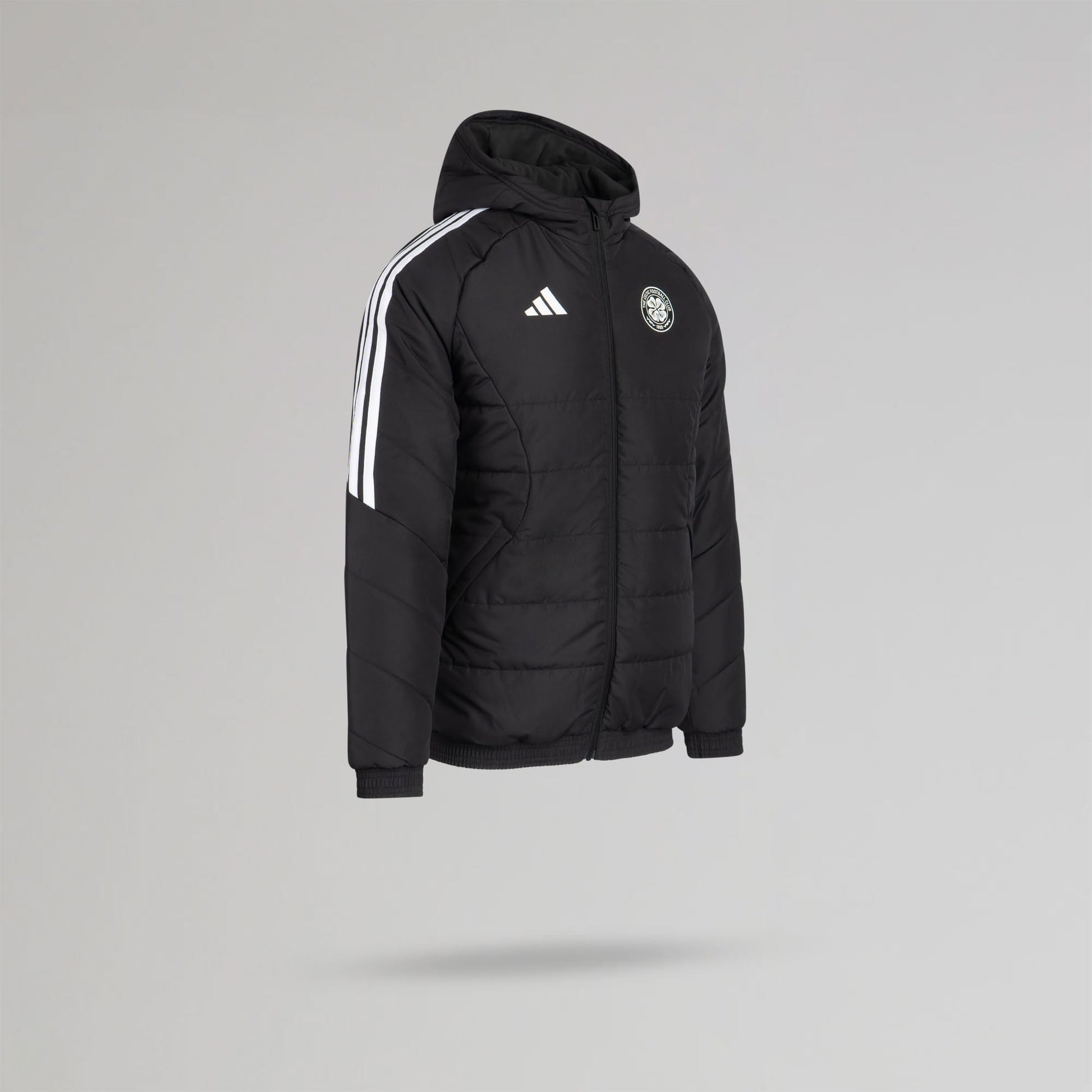 adidas Celtic Junior 2026/27 Black Winter Jacket