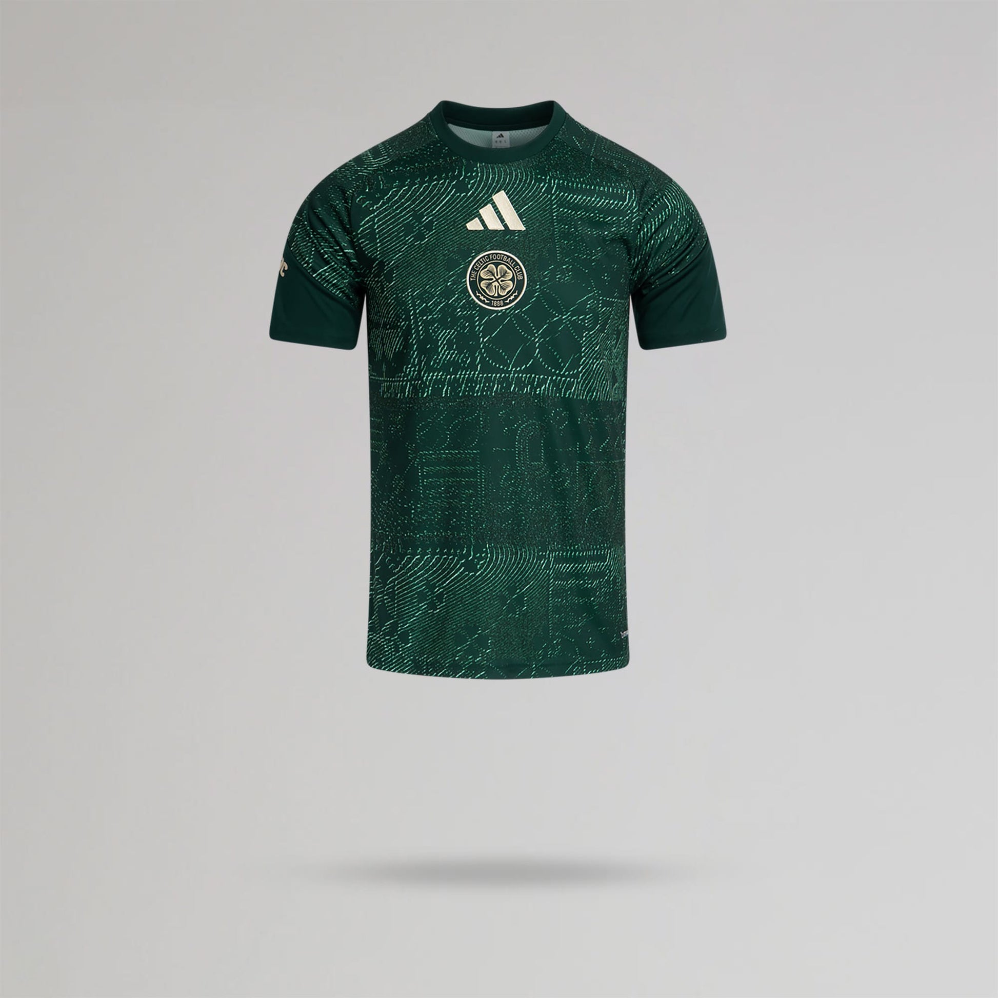 adidas Celtic Junior 2026/27 Dark Green Pre-Match Jersey