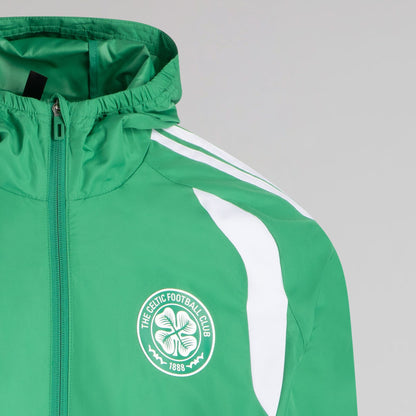 adidas Celtic Junior 2026/27 Green All Weather Jacket